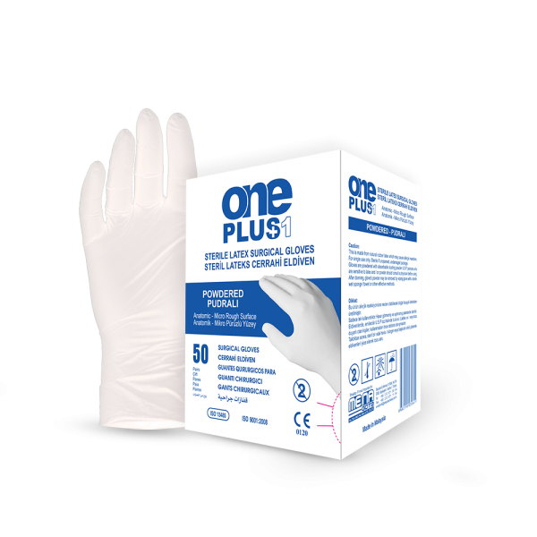 Latex Surgical Gloves Powdered box