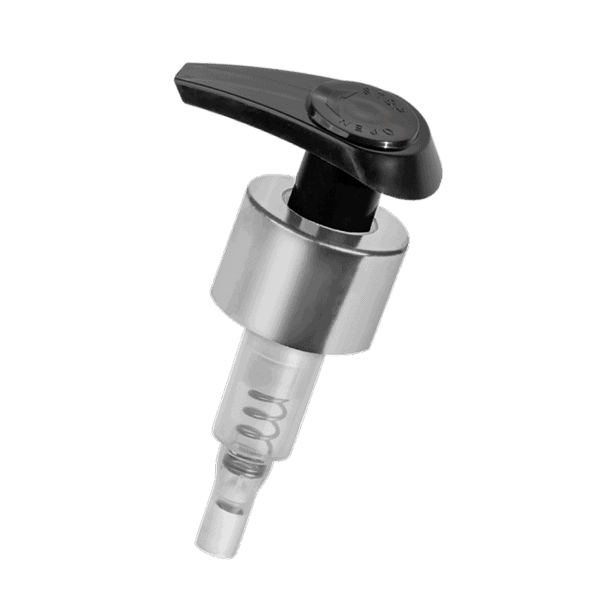 Manolya Lotion Plastic Pump (1.2 cc) Silver collar