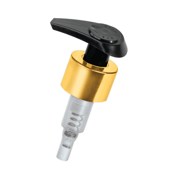 Manolya Lotion Plastic Pump (1.2 cc) golden collar (1)