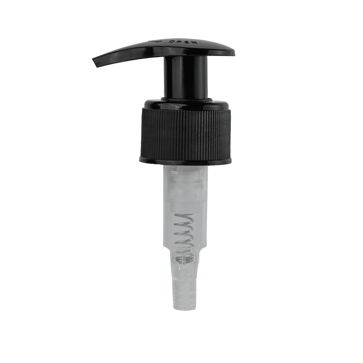 Nergis Lotion Pump black side view Nergis Lotion Pump black side view