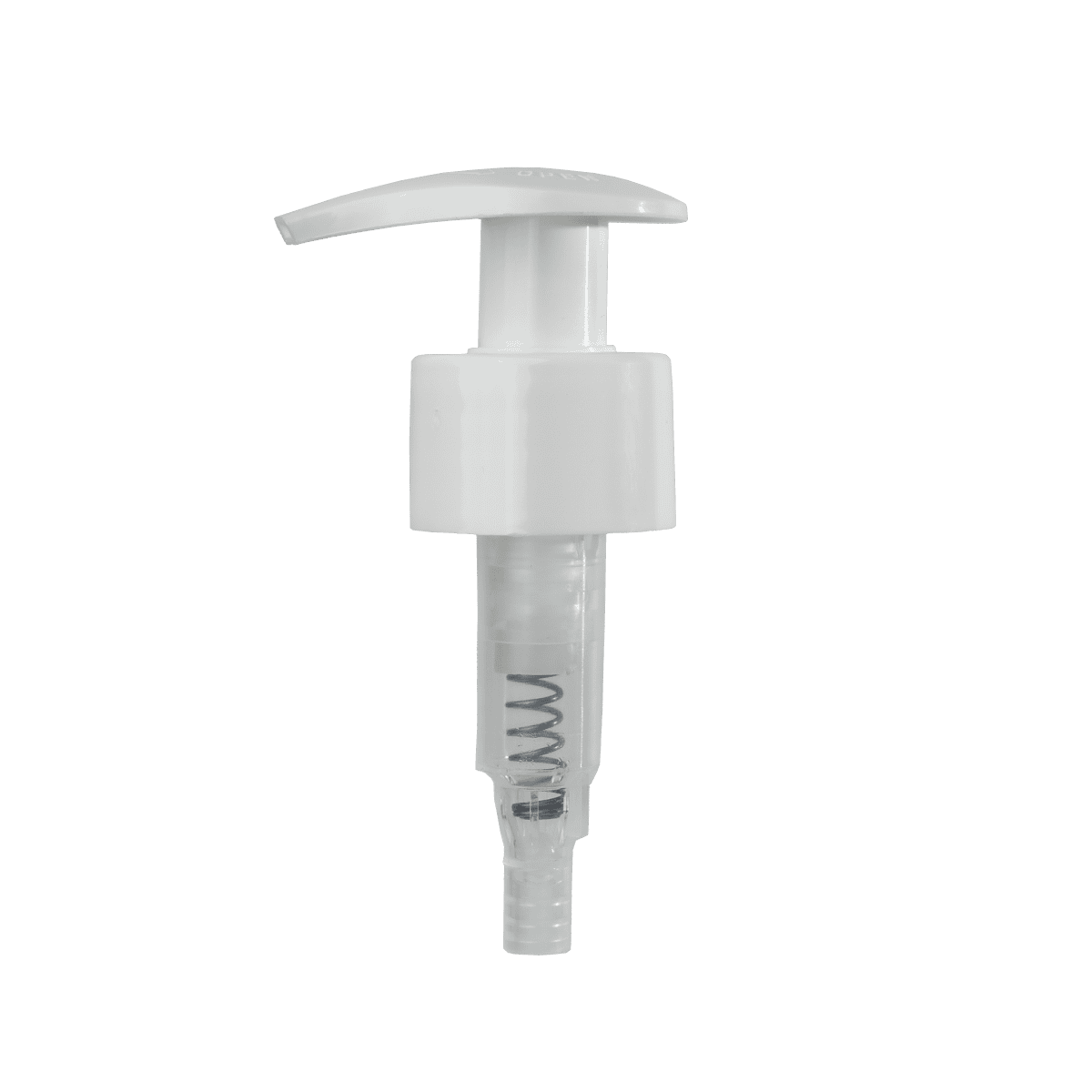 Nergis Lotion Pump white side view Nergis Lotion Pump white side view